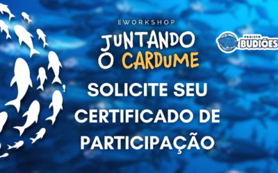 Participou do II Workshop Juntando o Cardume? Pegue seu certificado!